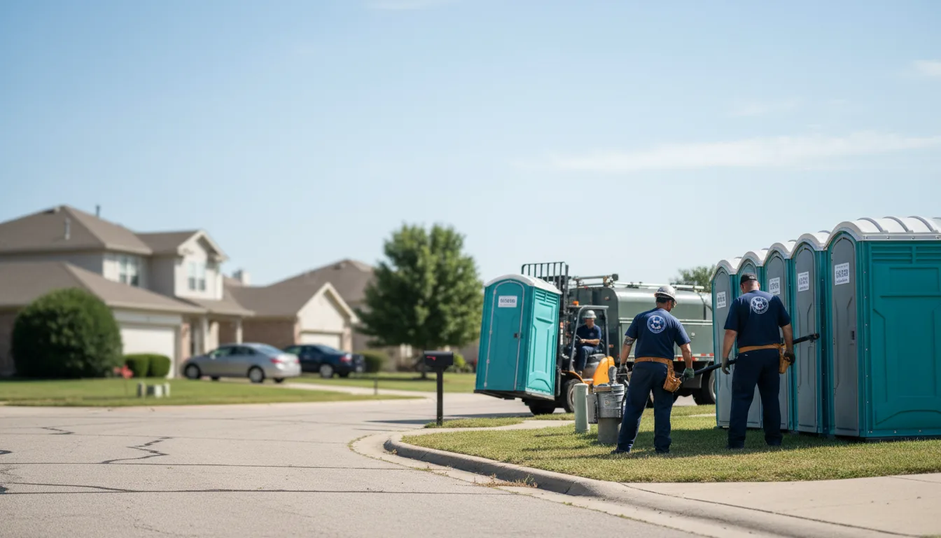 Porta Potty Rental in Apple Valley, CA near me